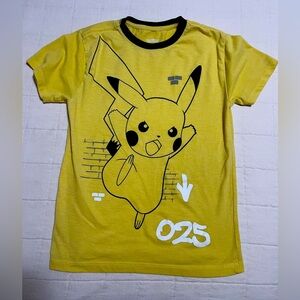 Pokémon shirt yellow/ black size M
